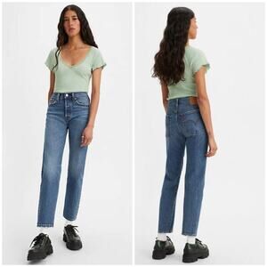 LEVI’S Wedgie Fit Straight Leg Button Fly‎ Vintage Inspired Denim Jeans Sz. 26